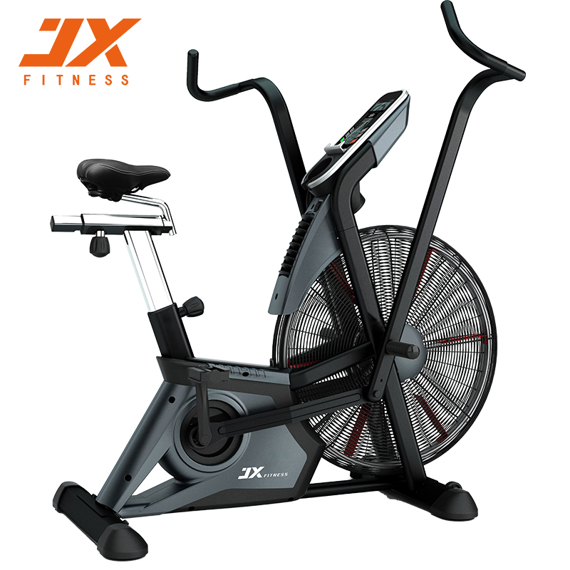 军霞JX-2058 风扇单车 家用商用健身车室内脚踏车运动健身器械
