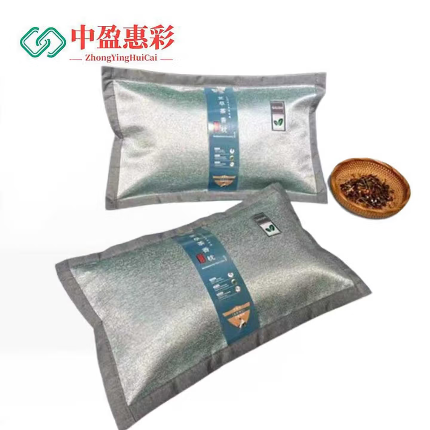 中盈惠彩 艾草茶香枕 ACCX 33*53cm 1个高清大图