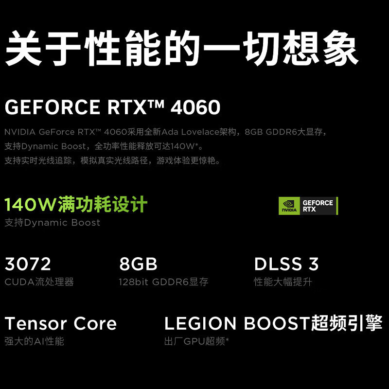 联想拯救者Y7000P 2023 16英寸游戏笔记本电脑(13代i7-13620H 16G 1T RTX4050-6G独显 2.5k 165Hz高色域)碳晶灰 官方标配