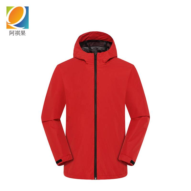 阿祺果 冲锋衣 连帽 X101 XS-5XL 件高清大图