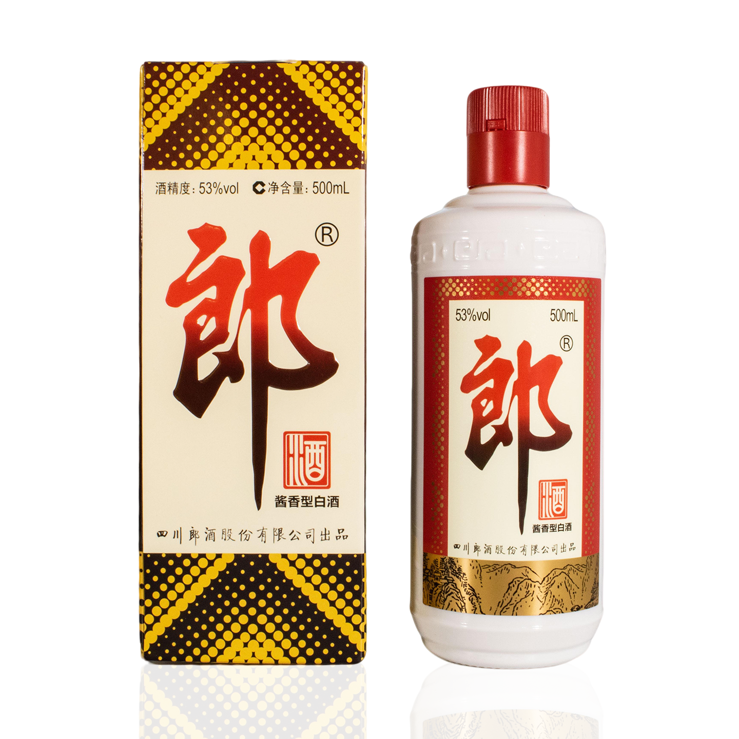 郎牌郎酒53度500ml*1瓶 酱香型白酒高清大图