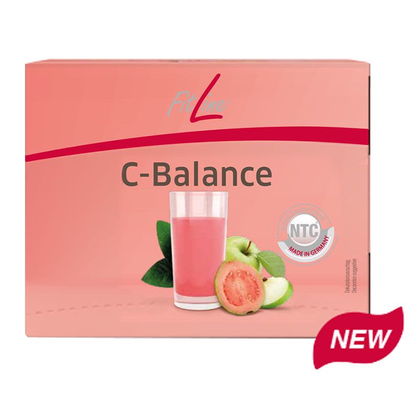 德国进口FitLineC-Balance小粉C纤体膳瘦身食纤维营养素150g番石榴苹果味pm细胞营养素图片