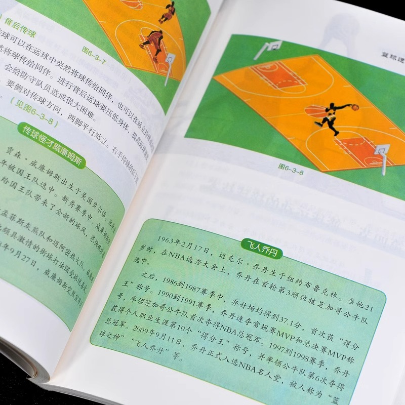 [正版]新编篮球入门与提高书籍篮球启蒙训练身体素质提高训练手册篮球基础技术 战术训练 常用术语 篮球技术 基本战术 技高清大图