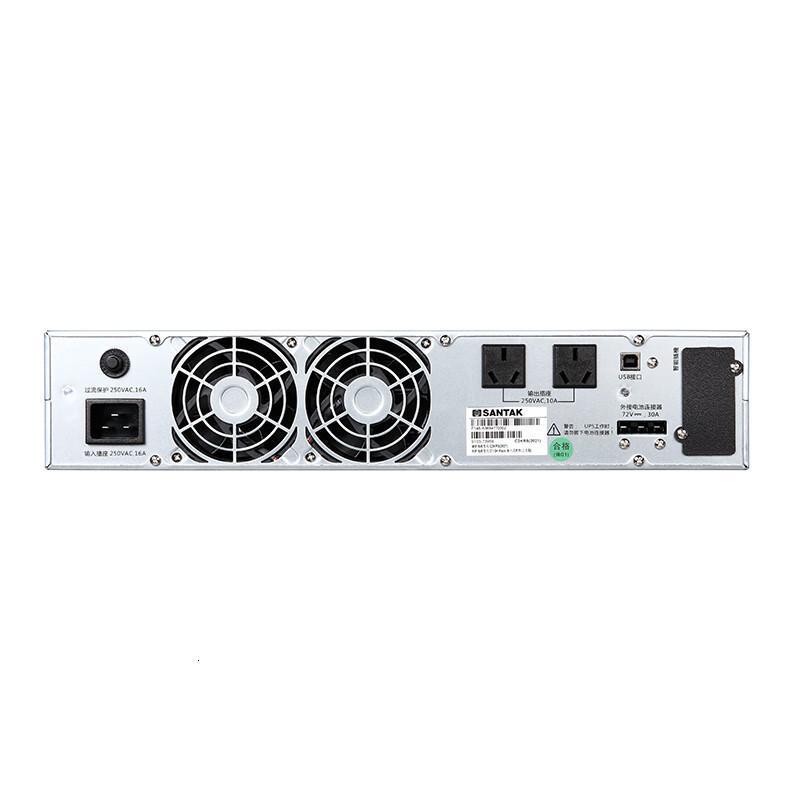 山特UPS不间断电源 C2KRS (2KVA/1600W) 服务器机房断电保护套餐 C2KRS主机高清大图
