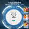 美的(Midea)278升家用商用囤货双温双箱冰柜 蝶形门卧式冷藏冷冻冰柜 家用小型冰箱冷柜 BCD-278VM(E)