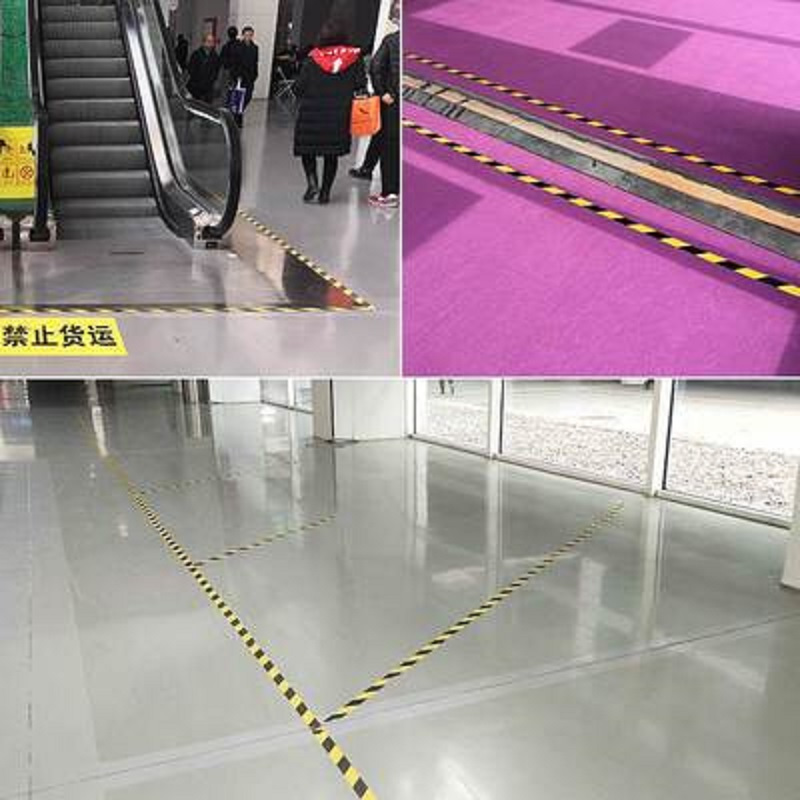 黑黄斜纹反光条警示胶带