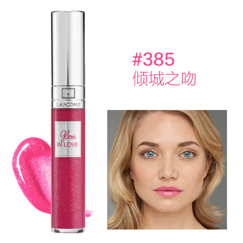 LANCOME 兰蔻 爱恋系列 显色液态唇膏唇彩 6ml #385Under The Spotlight倾城之吻 粉色系