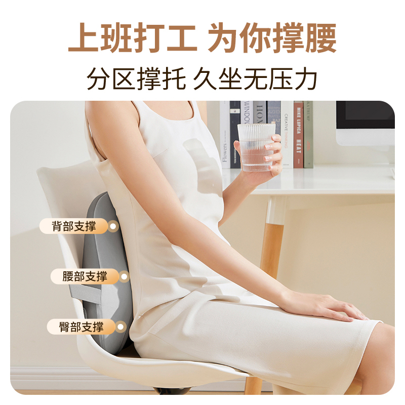 倍轻松(breo) 腰背按摩器 B2(插电款)高清大图