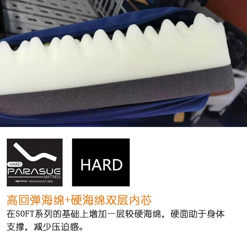 日本八乐梦 CQ-X 电动护理床 3马达豪华款 居家家用老人多功能床 91厘米软硬双面床垫