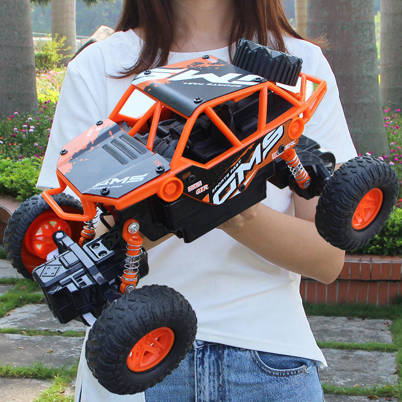 儿童电动遥控汽车玩具合金超大越野车充遥控车高速四驱攀爬车男孩