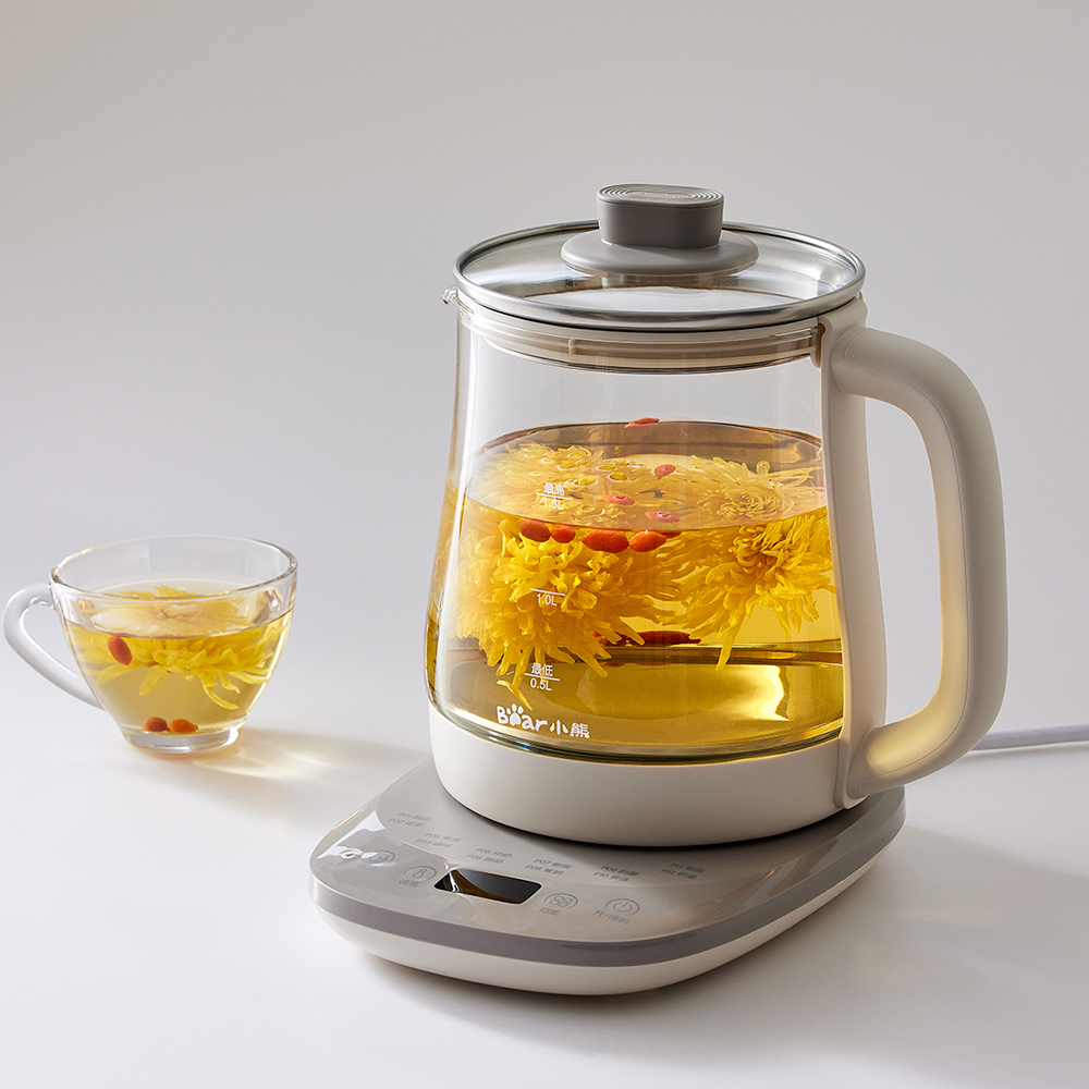 小熊(Bear) 养生壶办公室小型多功能家用煮茶器全自动保温烧水壶 YSH-J15X8高清大图