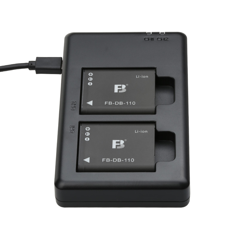 沣标双充FB-HB01-522365电池双充DJI大疆灵眸Osmo PRO/RAW/+云台稳定器电池充电器