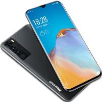 纽曼(Newsmy) P400 全新智能手机 星空黑 6+64G 全面水滴屏 6.5英寸大屏超薄全网通4G八核安卓手机游戏学生手机 指纹 人脸解锁 移动 电信 联通全网通