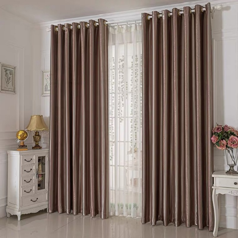 窗帘 电动窗帘 布艺窗帘 100*270cm 米高清大图