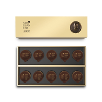 小罐茶 特级黑茶 普洱茶熟茶 茶叶礼品礼盒装 金罐10罐装