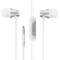 IXVQ1入耳式立体声耳机手机耳机电话音乐线控耳机白色