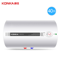康佳（KONKA）KX01（白色） 电热水器 40升储水式电热水器 圆桶家用速热节机械旋钮操作简便 2000W 自行安装