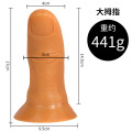 肛塞-大拇指 久爱男手指肛门塞五拇指硅胶小手指假阳具女用自慰棒情趣假阴茎成人情趣用门