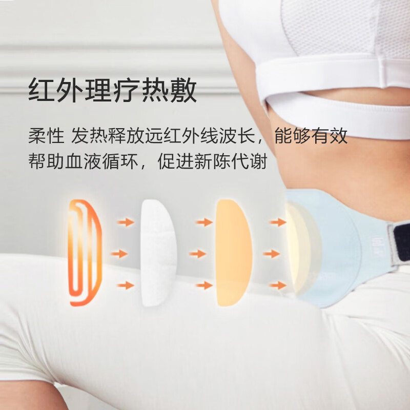 飞乐思(Flexwarm)暖宫带护腰带浮云若橘女生月经生理期大姨妈痛经保暖神器易携带高清大图