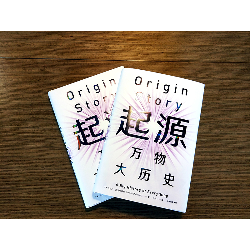 起源 [正版]见识丛书30 起源 万物大历史 大卫克里斯蒂安 著 比尔盖茨高清大图