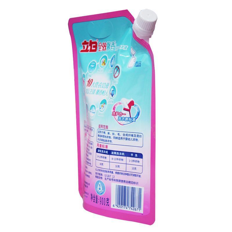 立白 全效馨香洗衣液 900g/袋