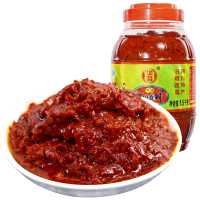 华多郫县红油豆瓣酱1.5kg 瓶装辣椒酱 香辣酱 四川红油郫县豆瓣 回锅肉调料 川菜调味料