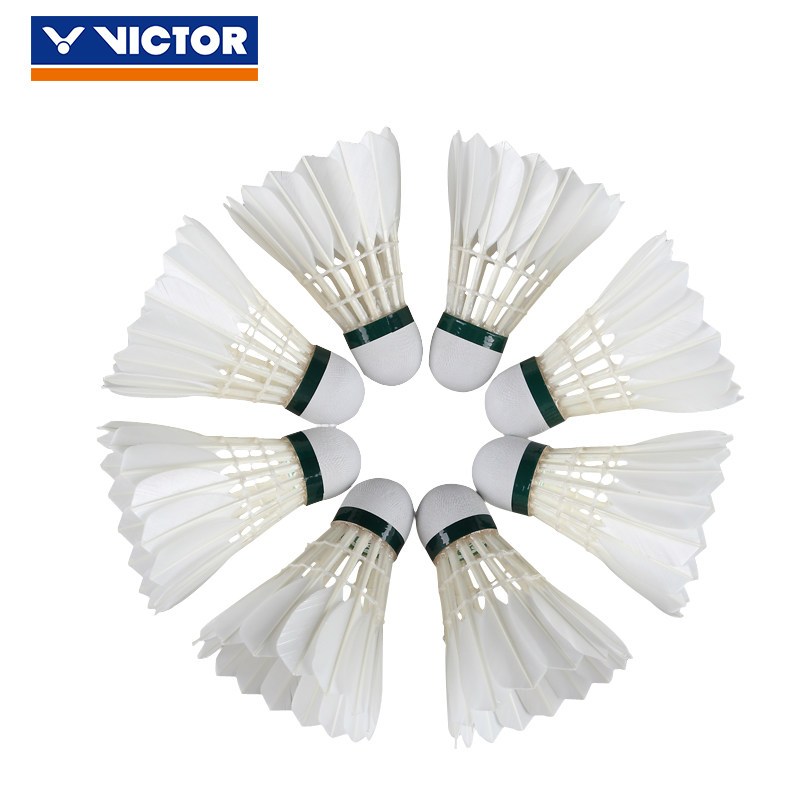威克多(VICTOR)CHAMPION比赛级1号74速羽毛球 CP1比赛训练飞行稳定 耐打12只装/桶
