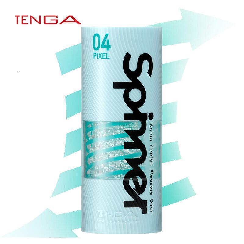 日本进口典雅(TENGA)旋吸飞机杯男用自慰器螺旋杯像素旋吸式手动飞机杯 情趣男性系列成人用品