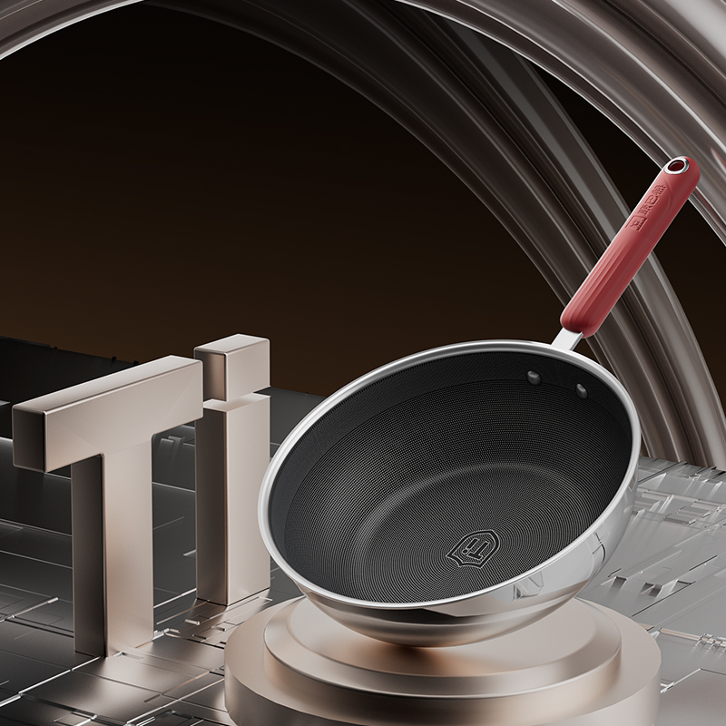 康巴赫0氟钛小资锅28cm高清大图