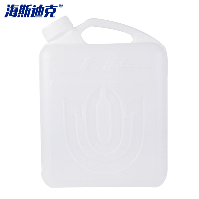海斯迪克 gnjz-1434 塑料桶 储水桶储油桶 白色桶 消毒剂桶斜口桶易倒料75%酒精桶 兰花桶5L (10个)