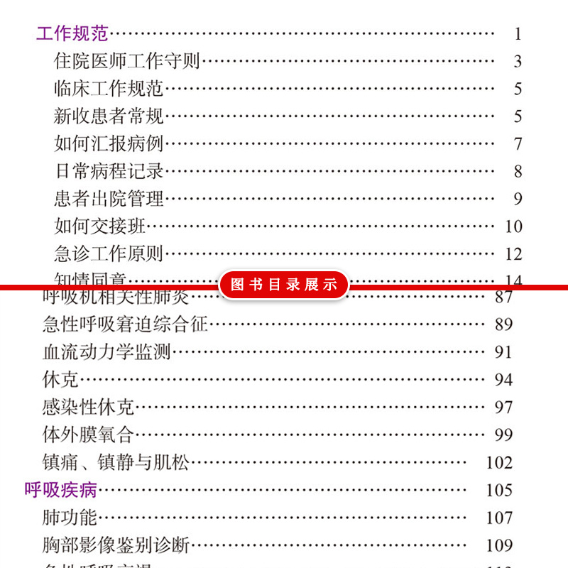 [正版]第三版 协和内科住院医师手册 第3版 施文 沈恺妮 临床用药速查指南实用内科学新查房医嘱装备处方急诊规培医生值高清大图