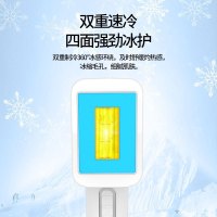 美国Lescolton 激光脱毛仪家用智能冰感脱毛仪男女剃毛器无痛脱毛面部唇部私处脱毛T012C 白色
