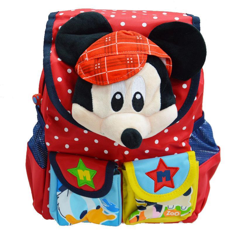 迪士尼儿童书包卡通形象米奇米妮幼儿园宝宝书包时尚减负背包