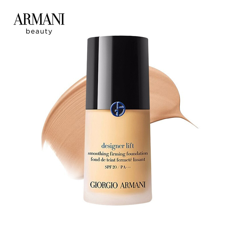 阿玛尼(ARMANI)造型紧颜蓝标大师粉底液30ml 3#白偏黄