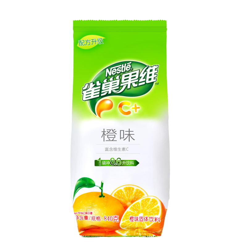雀巢果维c橙味c橙汁粉果汁粉亿滋菓珍阳光甜橙味卡夫果珍雀巢果维亿滋