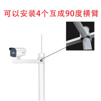 球机监控立杆 镀锌铜管3.5米