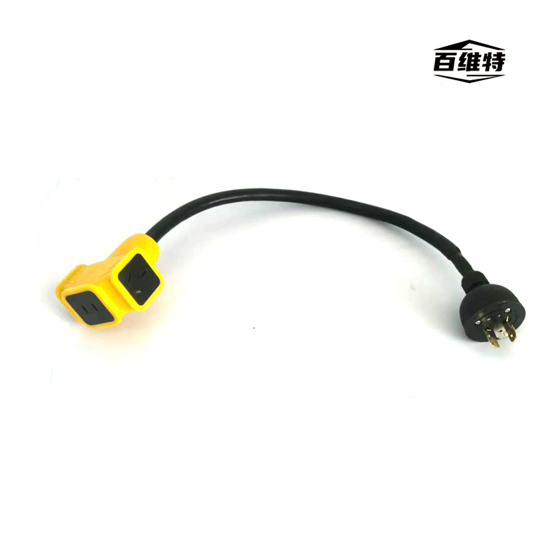 百维特 BWT-FPC15型 发电机插头(带线)高清大图