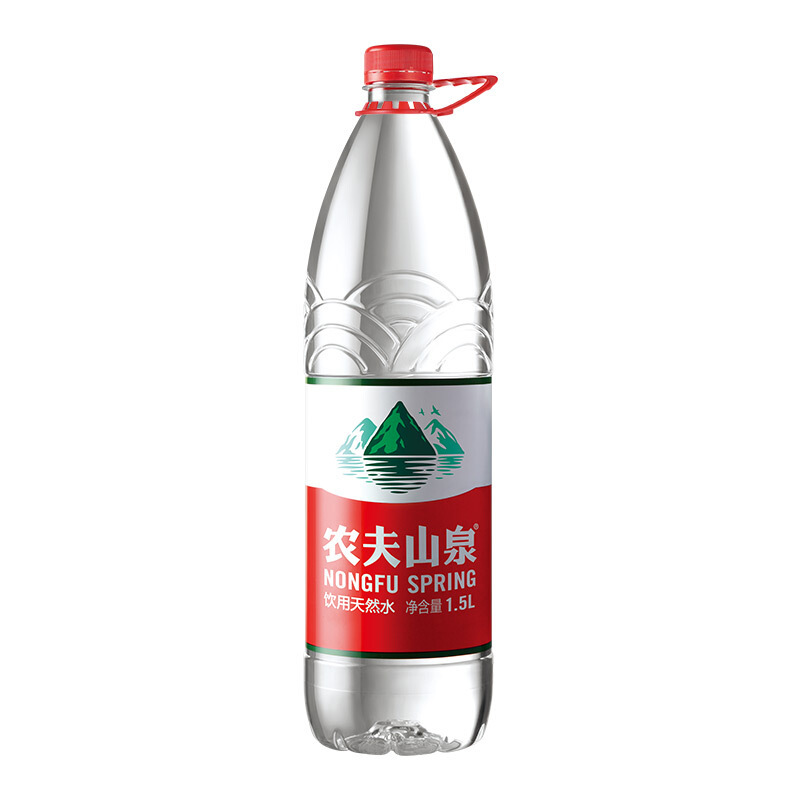 农夫山泉矿泉水天然饮用水1.5L*12瓶