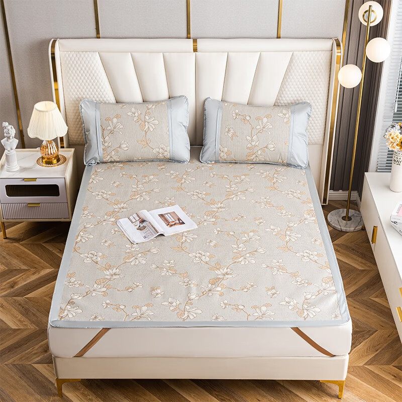 多喜爱/冰丝凉席 金枝玉叶 L/150*200cm