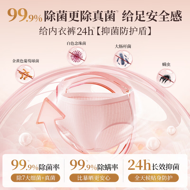 蔬果园 乌木玫瑰香氛内衣洗衣液 500g 单瓶装高清大图