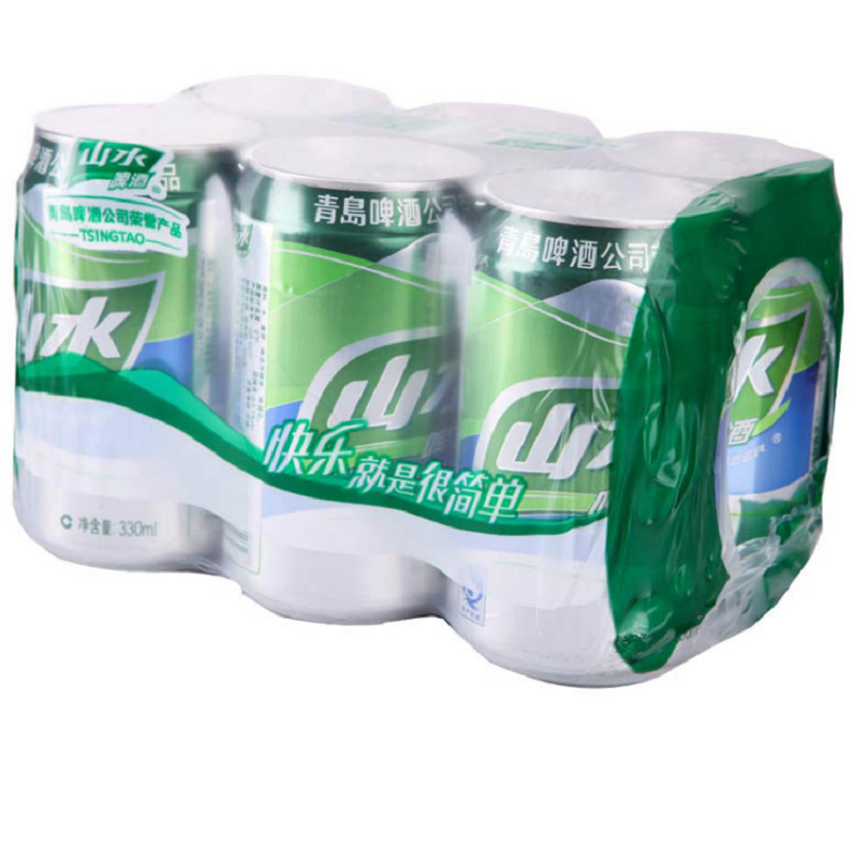 青岛山水啤酒8度330ml6组