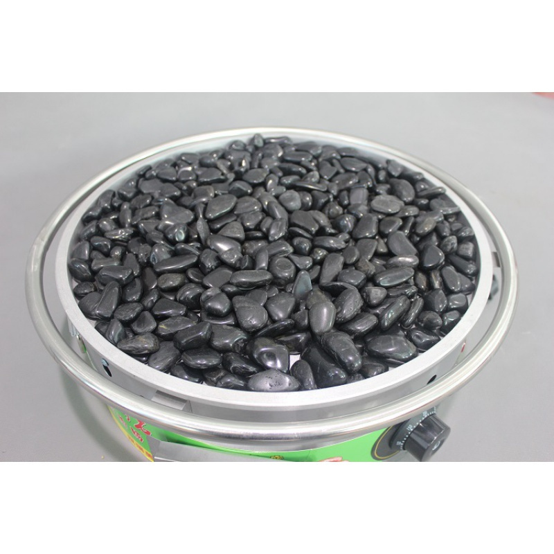 电热火山石烤肠机纳丽雅(Naliya)烤炉热狗机石头香肠烤炉台湾香肠机商用 天蓝色
