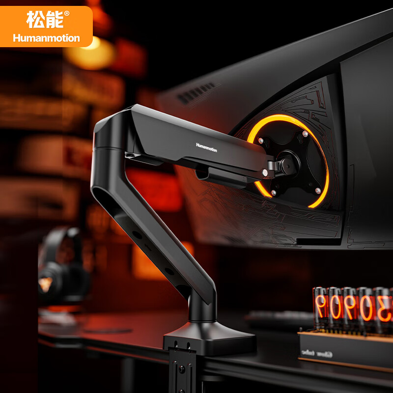 松能电脑桌 T690显示器支架松能机械臂旋转承重12KG 电脑桌 6252
