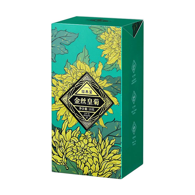 塔木金菊花茶金丝皇菊胎菊贡菊非去火正品小包装一朵一杯大花草茶叶非特级