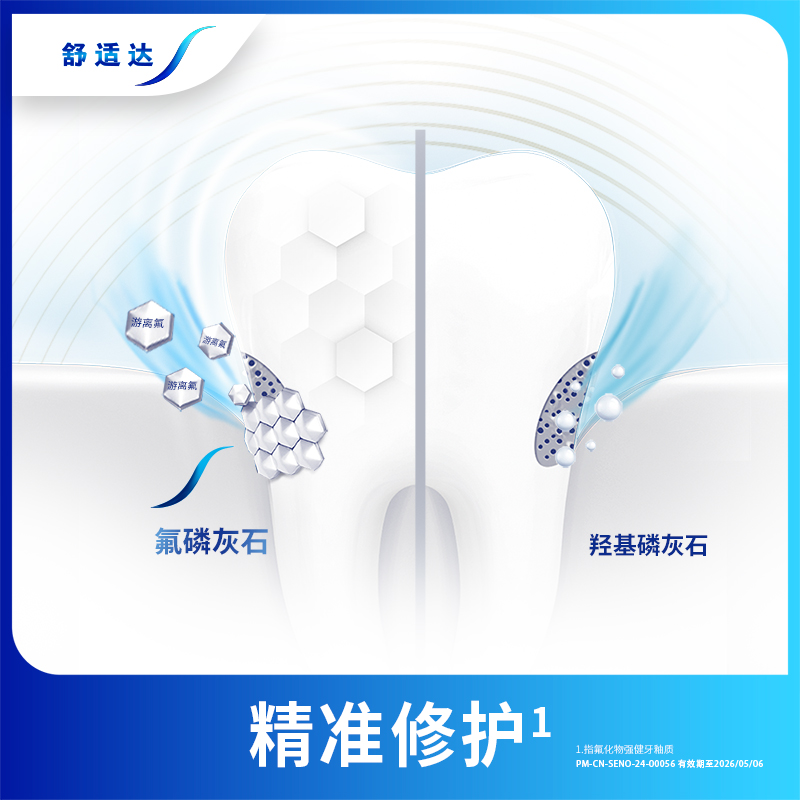 舒适达牙龈护理抗敏感牙膏100g 组合装 帮助减少牙菌斑 维护牙龈健康高清大图
