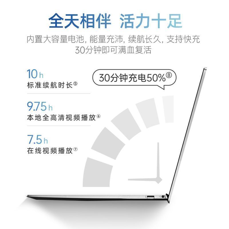 惠普HP 星13Air家用网课女生时尚学习商务办公轻薄本窄边框笔记本电脑R5-5625U/16G/512G/2.5K屏/FPR指纹/银[13-be1101AU]