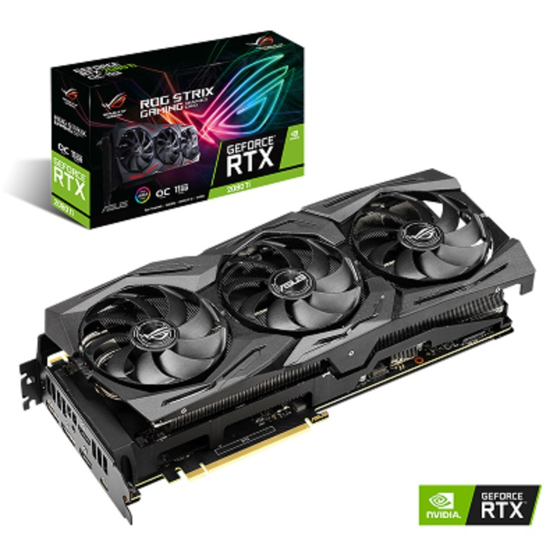 Asus/华硕 ROG STRIX RTX2080TI O11G猛禽台式机电竞游戏独显显卡