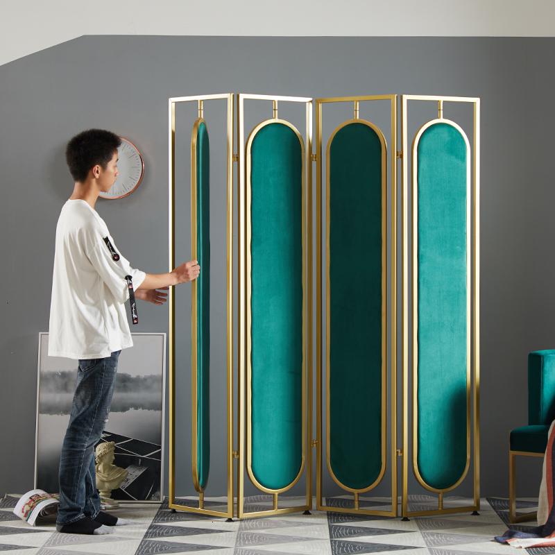 BONJEAN北欧屏风隔断墙客厅酒店办公室现代简约屏风折叠中式移动折屏高清大图