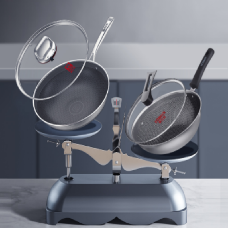 康巴赫钛蜂窝锅双面屏炒锅(第七代) KGT-C32M 32cm|锅深10cm（单位：个）高清大图