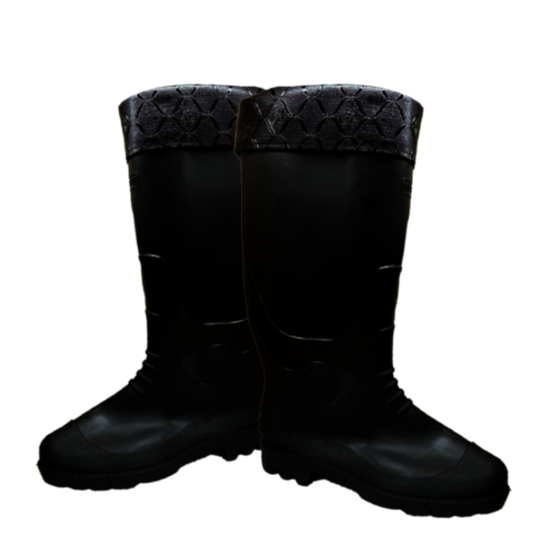 陇步昇L-BS115XM优质加棉耐磨防滑高筒雨鞋